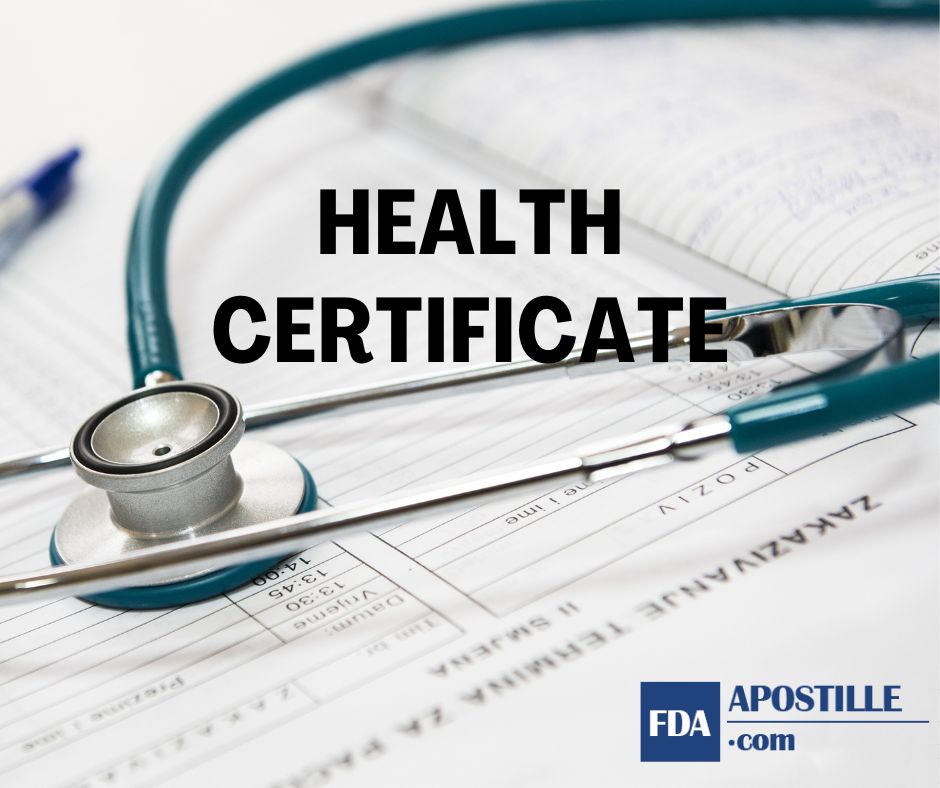 5 Simple Statements About Health Certificate Explained