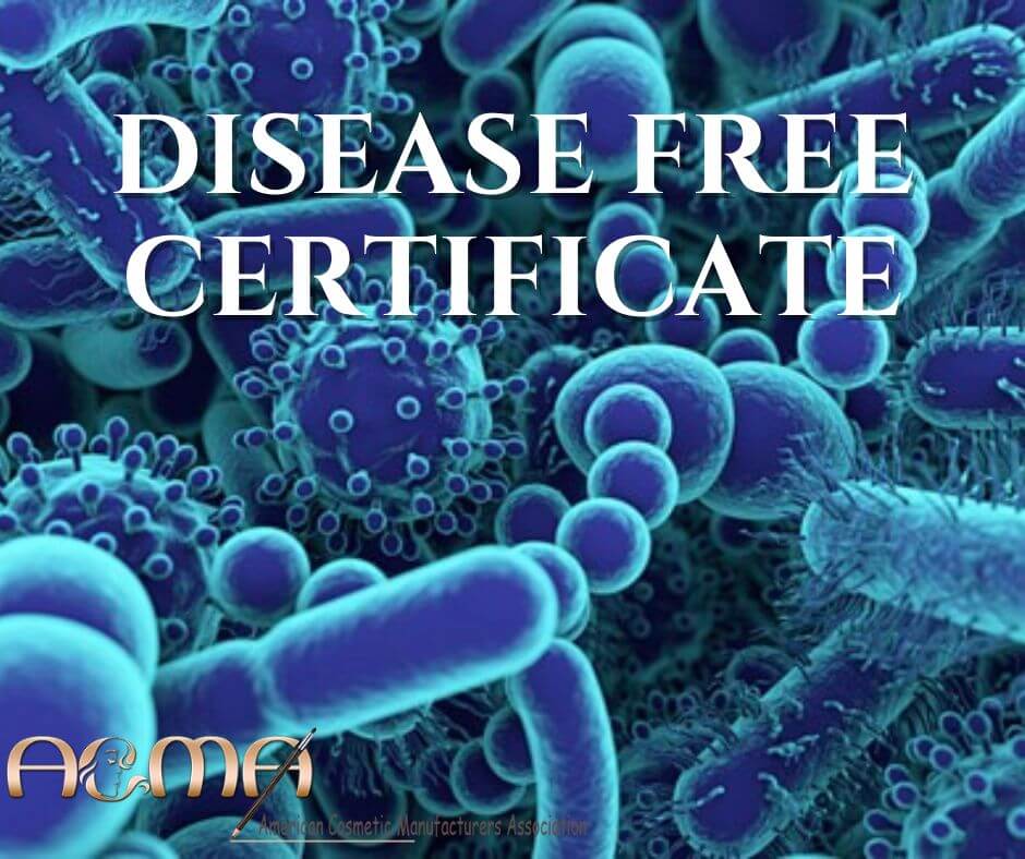 Not Known Factual Statements About Disease Free Certificate