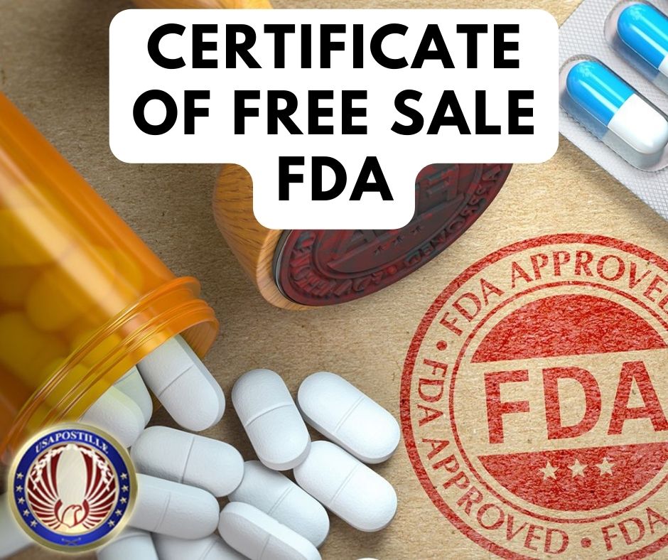 Facts About Certificate of Free Sale FDA Revealed