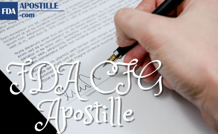 A Simple Key for FDA CFG Apostille Unveiled